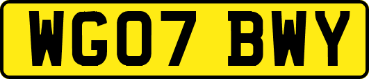 WG07BWY
