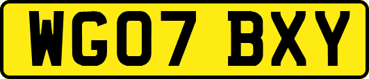WG07BXY