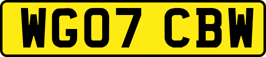 WG07CBW