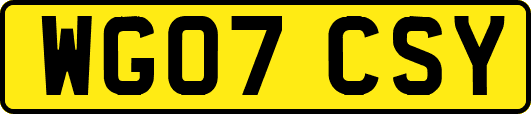 WG07CSY