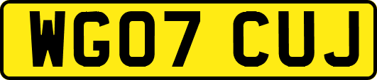 WG07CUJ