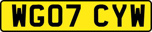WG07CYW