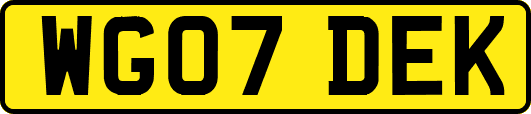 WG07DEK
