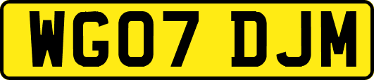 WG07DJM