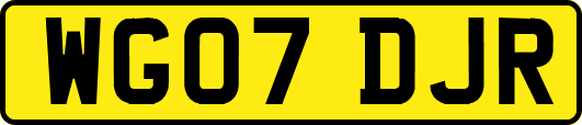 WG07DJR