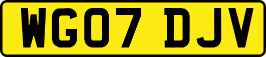 WG07DJV
