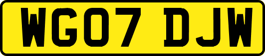 WG07DJW