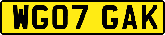 WG07GAK