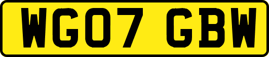 WG07GBW