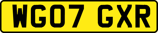 WG07GXR