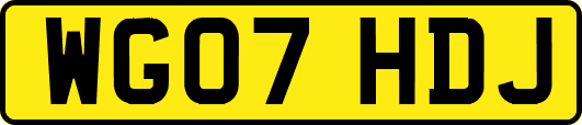 WG07HDJ