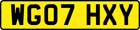 WG07HXY