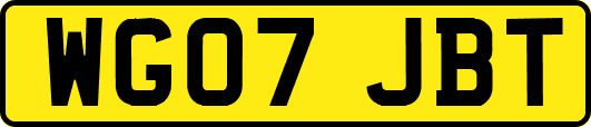 WG07JBT