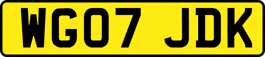 WG07JDK