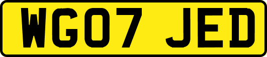 WG07JED