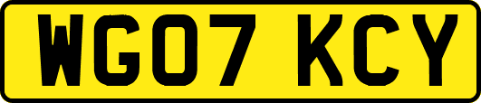 WG07KCY