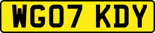 WG07KDY