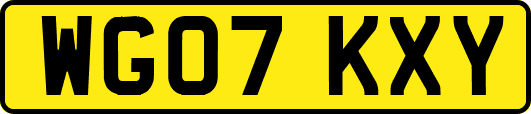 WG07KXY