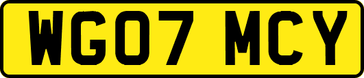 WG07MCY
