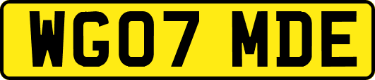 WG07MDE