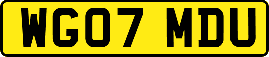 WG07MDU