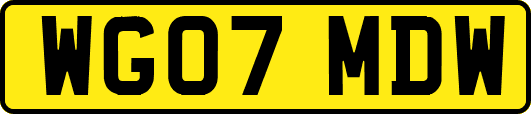 WG07MDW