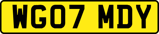 WG07MDY
