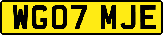 WG07MJE