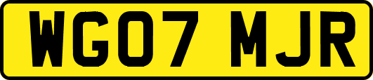 WG07MJR