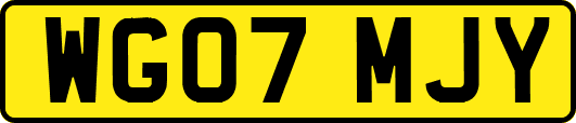 WG07MJY