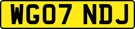WG07NDJ