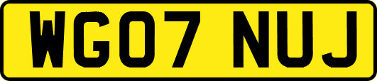 WG07NUJ