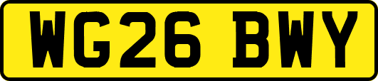 WG26BWY