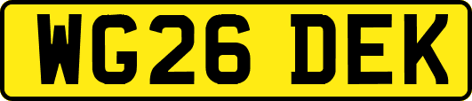 WG26DEK
