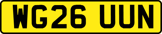 WG26UUN