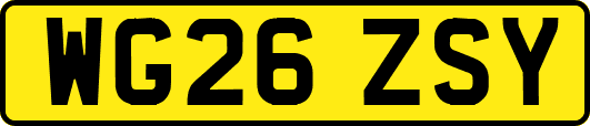 WG26ZSY