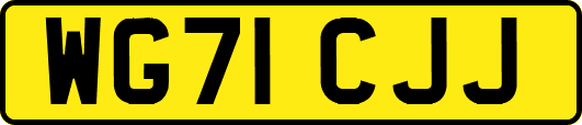 WG71CJJ