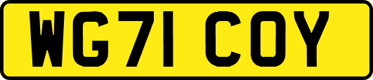 WG71COY