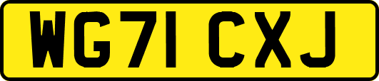 WG71CXJ