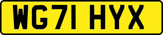WG71HYX
