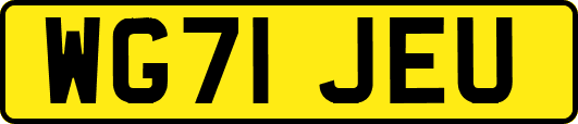 WG71JEU
