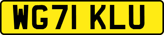 WG71KLU