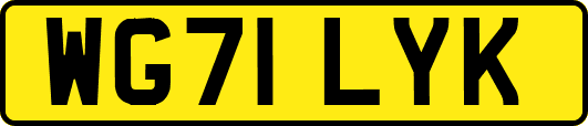 WG71LYK