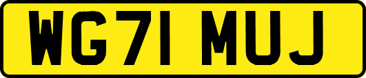 WG71MUJ