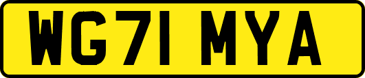 WG71MYA