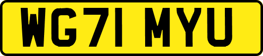 WG71MYU