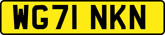 WG71NKN