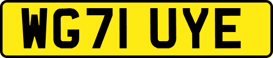 WG71UYE
