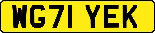 WG71YEK