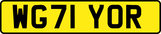 WG71YOR
